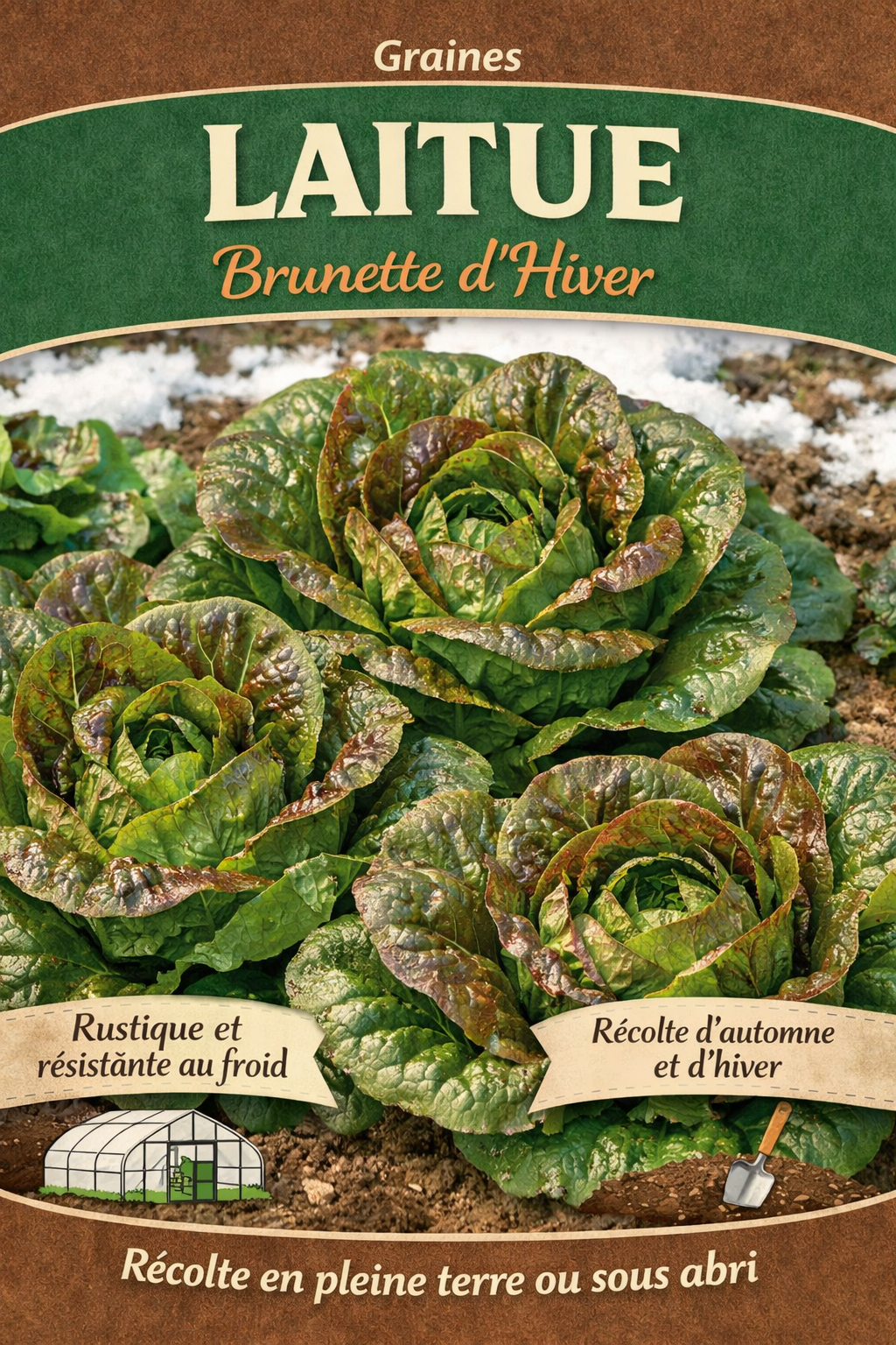 Graines Laitue Brunette d'hiver