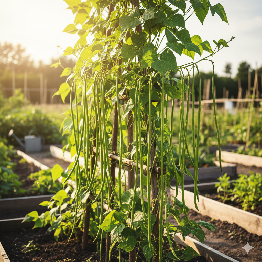 Graines Haricot mètre