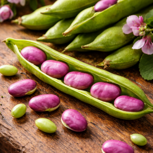 Fève violette de provence