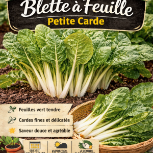 Graines de Blette Blanche à Feuilles Star White